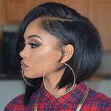 These popular short style wigs are available with and without bangs in short human hair, Top 28 Short Bob Hairstyles for Black Women - HairStyles ...