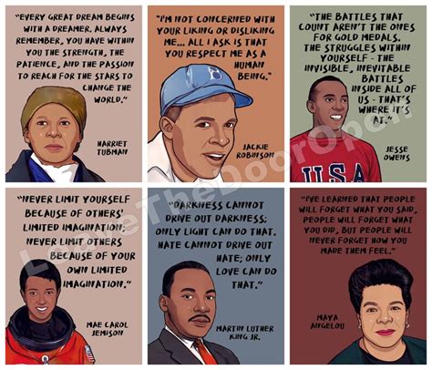 Black History Month Posters 20 Printable Posters Teacher Etsy
