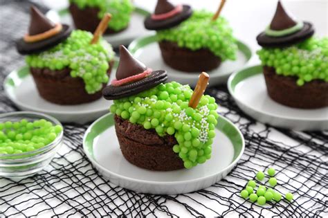Halloween Dessert Idea Witchy Cauldron Brownie Bites Hgtv
