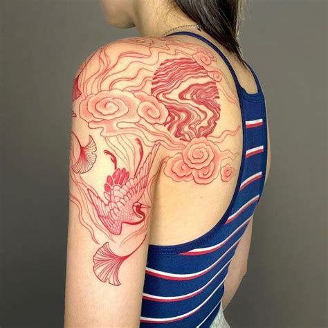 170 Best Red Ink Tattoo Designs For Male And Female 2023