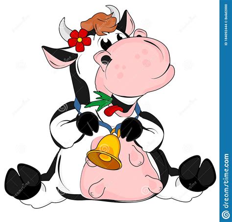 Funny Cloven Hoof Farm Animals Collection Vector Illustration