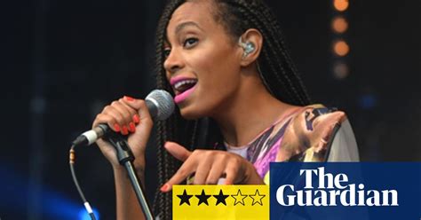 Solange At Glastonbury 2013 Review Solange Knowles The Guardian