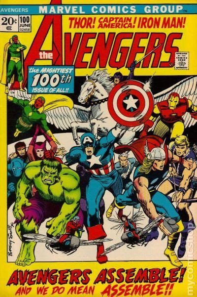 The Avengers Comic Books Issue 100
