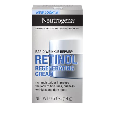 Neutrogena Rapid Wrinkle Repair Retinol Face Cream Mini 05 Oz
