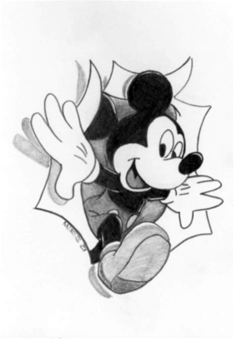 Mickey Mouse Easy Drawing At Getdrawings Free Download