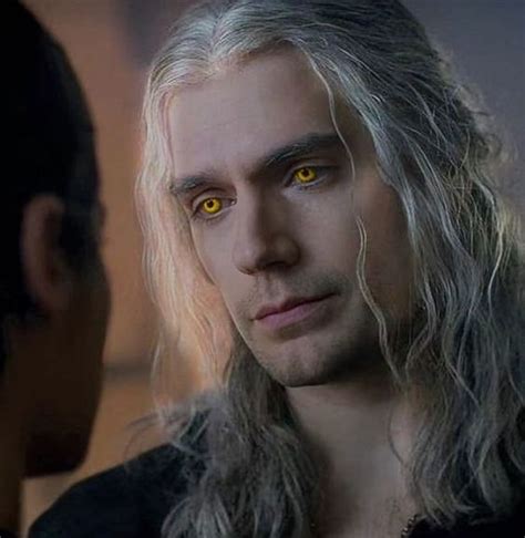 The Witcher With Glowing Eyes Slightly Whiter Hair In 2023 The
