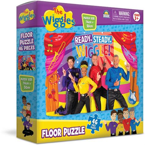 The Wiggles 46 Pieces Floor Puzzle Big W