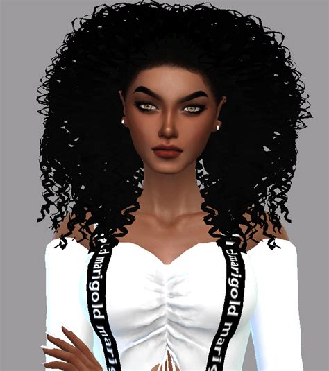Sims Female Curly Hair