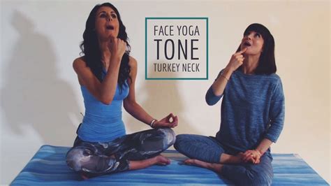 Tone A Turkey Neck Using Face Yoga With Danielle Collins And Roxy