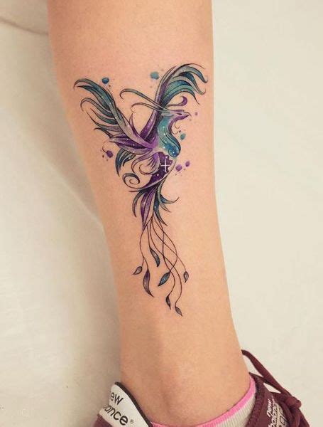 20 Striking Phoenix Tattoos For Women Artofit