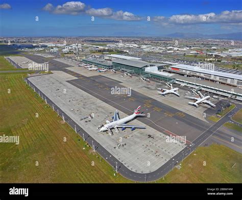 Aerial Photo Of Cape Town International Airport Stock Photo Alamy