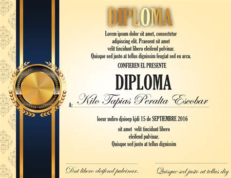 Pin De Rauldonosovilches En Diplomas Para Imprimir Diseño De Diplomas