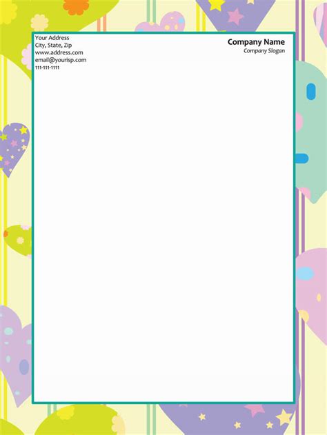 50 Free Letterhead Templates For Word Elegant Designs