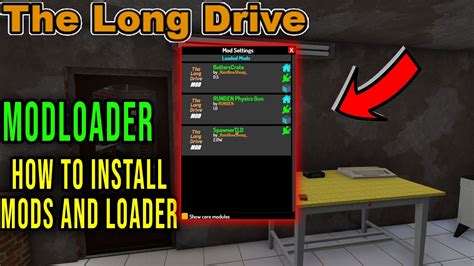How To Install Modloader And Mods The Long Drive Radex Youtube