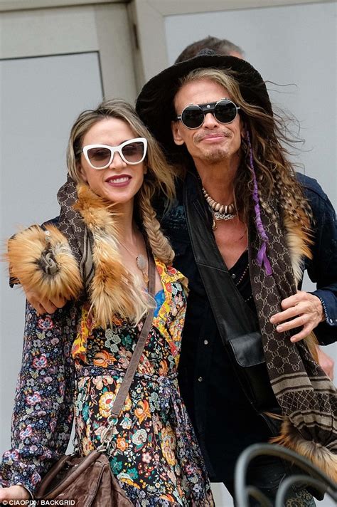 Steven Tyler And Aimee Preston Enjoy A Romantic Break In Venice Daily