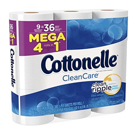Cottonelle Ultra Comfortcare Mega Roll Toilet Paper Bath Tissue 18