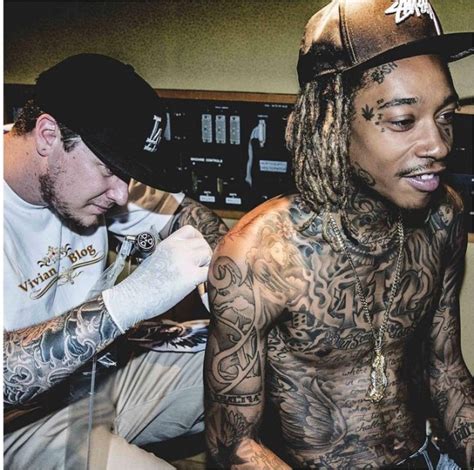 All Wiz Khalifa Tattoos Meanings Amber Rose Face And Etc