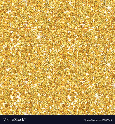 Golden Glitter Background Seamless Pattern Vector Image