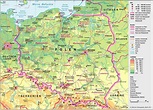 Landkarte Von Polen In Deutsch | creactie