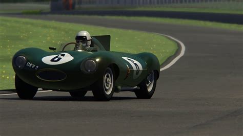 Assetto Corsa Goodwood Lap 1955 Jaguar D Type YouTube