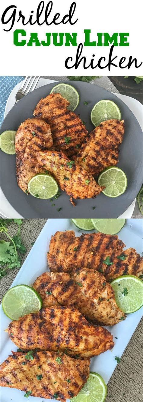 The best part is, even my pickiest eaters love them. Grilled Cajun Lime Chicken - Healthy Food Cover