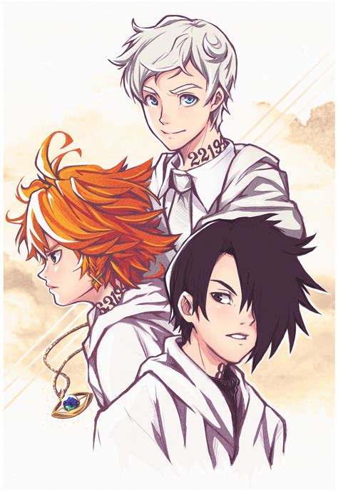 ~the Promised Neverland~ Emma Norman Ray Otakinu Fan Art Blog