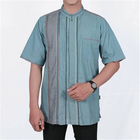 Pakaian dalam & baju tidur. Jual Baju Koko Muslim Pria Lengan Pendek Al-Luthfi AL03 Original di lapak Vegarrioshop vegarrioshop