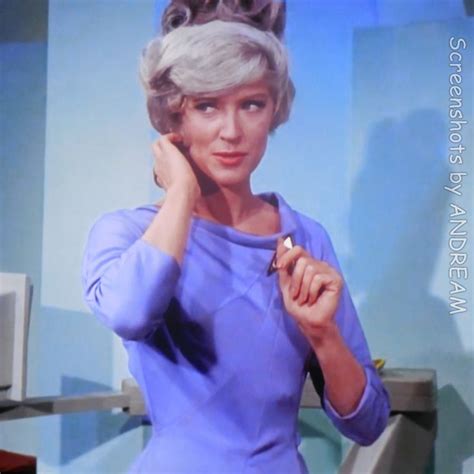 Majel Barrett As Nurse Christine Chapel STAR TREK 1966 Women Of