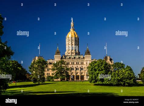 Connecticut State Capitol Hartford Connecticut Usa Stock Photo Alamy