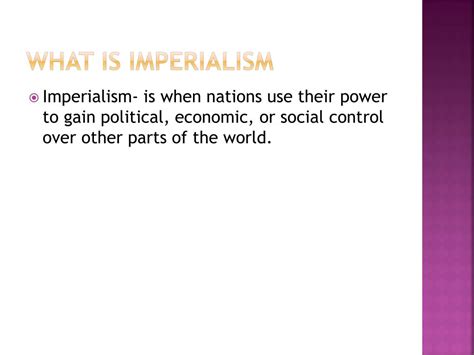 Ppt Imperialism Powerpoint Presentation Free Download Id3040795