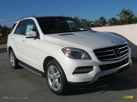 Available in its factory color code #735 astral silver metallic with a black. 2013 Diamond White Metallic Mercedes-Benz ML 350 4Matic #72656573 | GTCarLot.com - Car Color ...