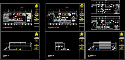 Coffee Bar DWG Section For AutoCAD Designs CAD