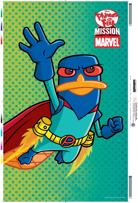 Phineas And Ferb Mission Marvel 3 Promo Posters — Geektyrant