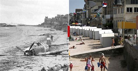 After 28 days from today only sundays excluded. D-Day photos from 1944 and photos of vacationers at the ...