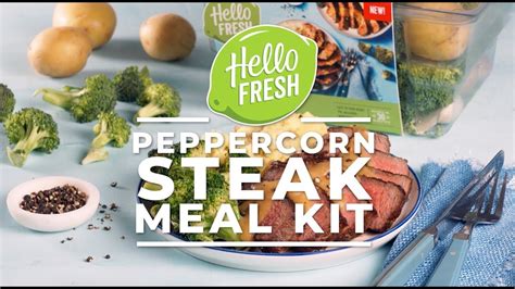 Peppercorn Steak Meal Kit Now In Stores Youtube