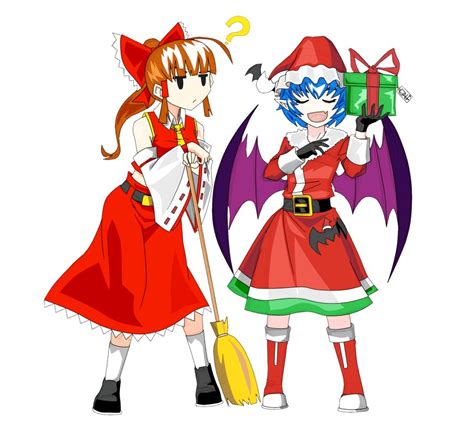 Touhou Christmas Por Oni1994 Dibujando