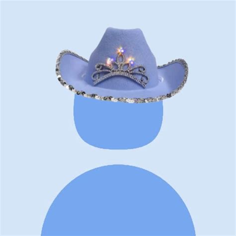 Light Purple Cowboy Hat Icon Cute Profile Pictures Picture Icon