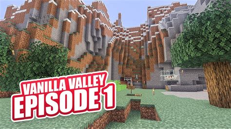 Lets Go Vanilla Valley Minecraft Online Survival Timelapse Season 1
