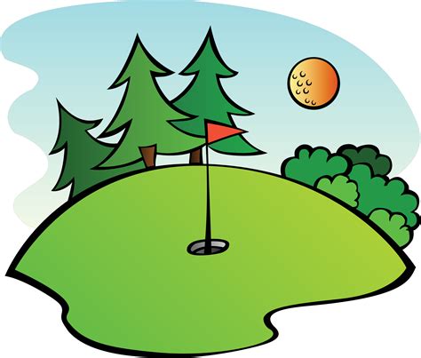 Clipart Golf Course