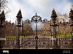 Hyde Park Gate - London Stock Photo - Alamy