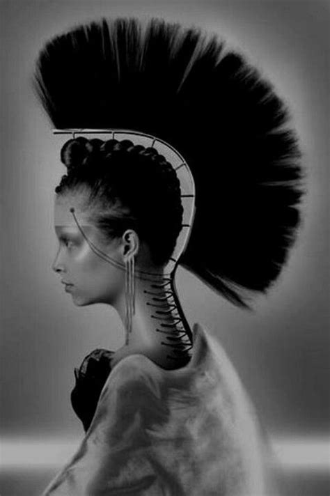 Inspiration Tribal Hair Avant Garde Hair Inspiraton Hair Art Hair Inspiration Antonio Mora