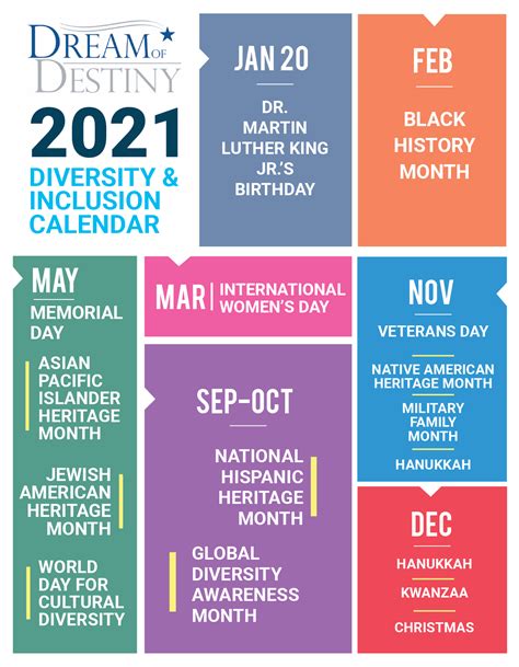 Diversity And Inclusion Events Calendar 2024 Calendar Rey Kristyn