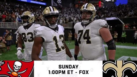 Tamp Bay Buccaneers At New Orleans Saints Week 2 Preview 2022 Nfl