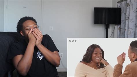 what is he doing virgins go on a blind date truth or drink cut reactions youtube