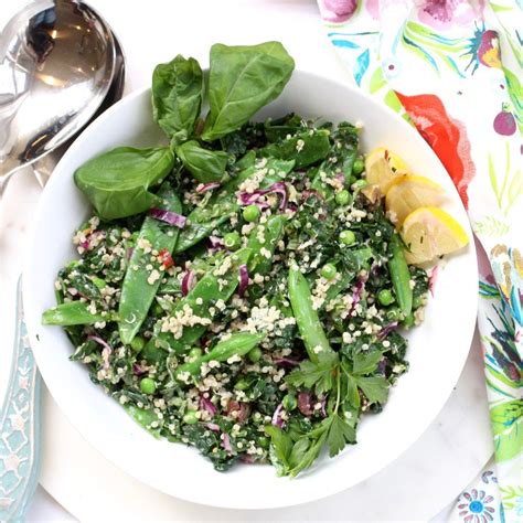 Go Green Quinoa Salad Healthy Salad Recipes Quinoa Bowl Delicious