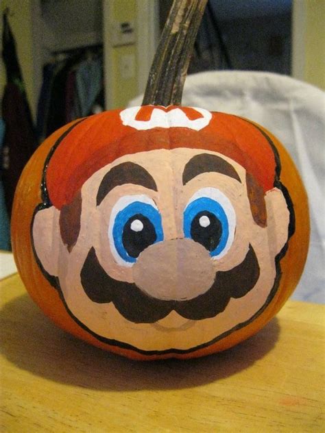 Mario Pumpkin Easy