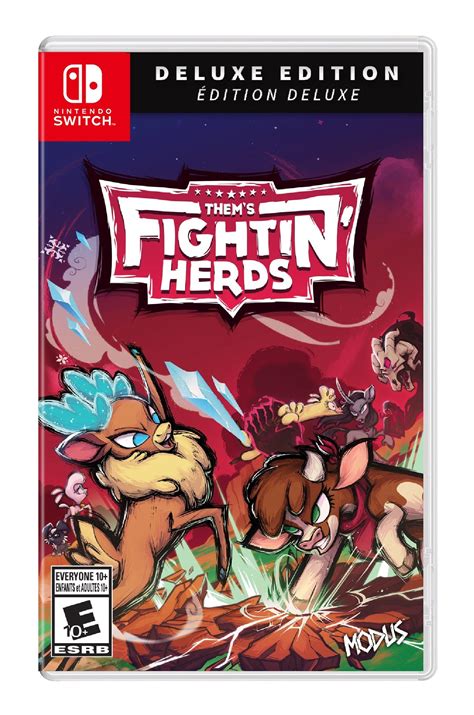 Thems Fightin Herds Deluxe Edition Nintendo Switch Nintendo