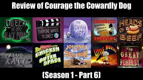 Review Of Courage The Cowardly Dog Season 1 Part 6 Youtube