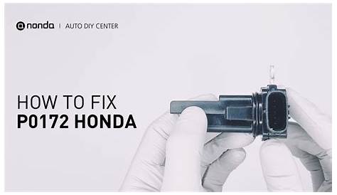 How to Fix HONDA P0172 Engine Code in 3 Minutes [2 DIY Methods / Only