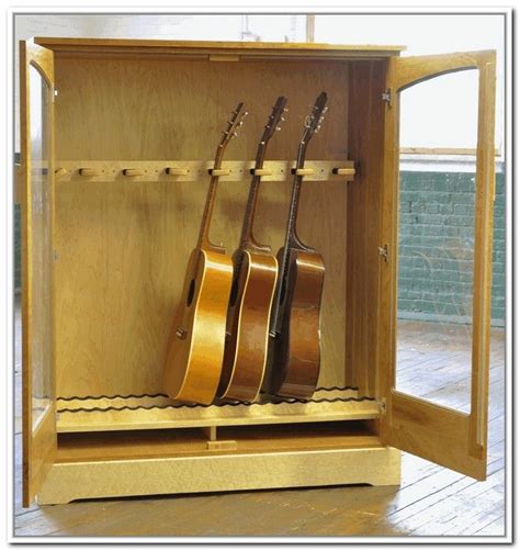 Guitar Storage Cabinet Plans Guitar Storage Guitar Storage Cabinet